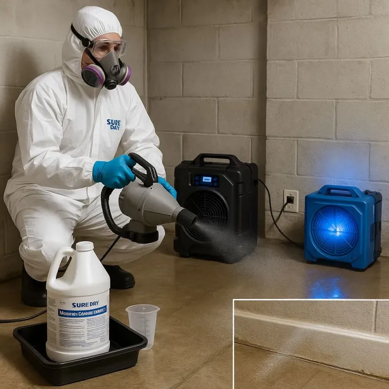 Sanitization and Odor Removal process in Hillsboro, WI