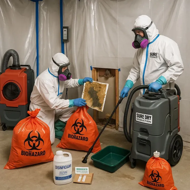 Contaminated Water Handling Protocols process in Hillsboro, WI